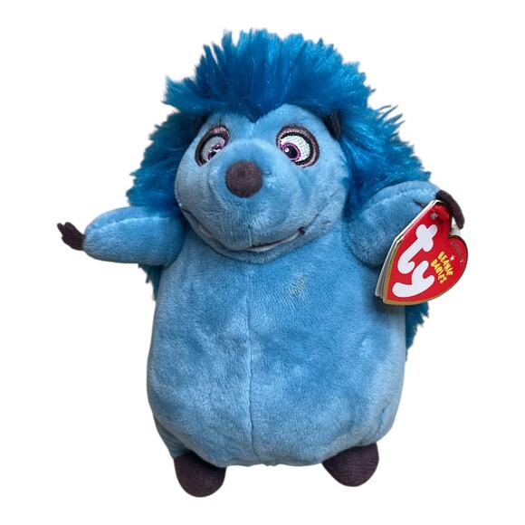TY Blue Cuatro the Hedgehog Beanie Toy NWT - Picture 1 of 7